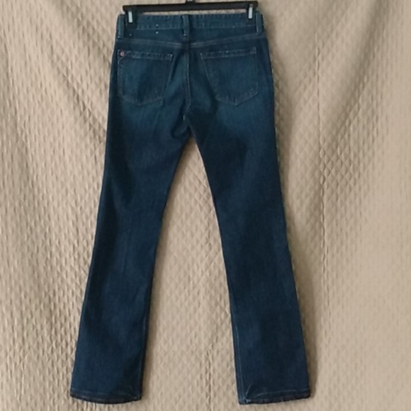 LOFT Curvy Bootcut Jeans In Dark Indigo - Picture 2 of 7